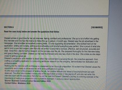  She worked hard on her application ;writing and revising, editing and