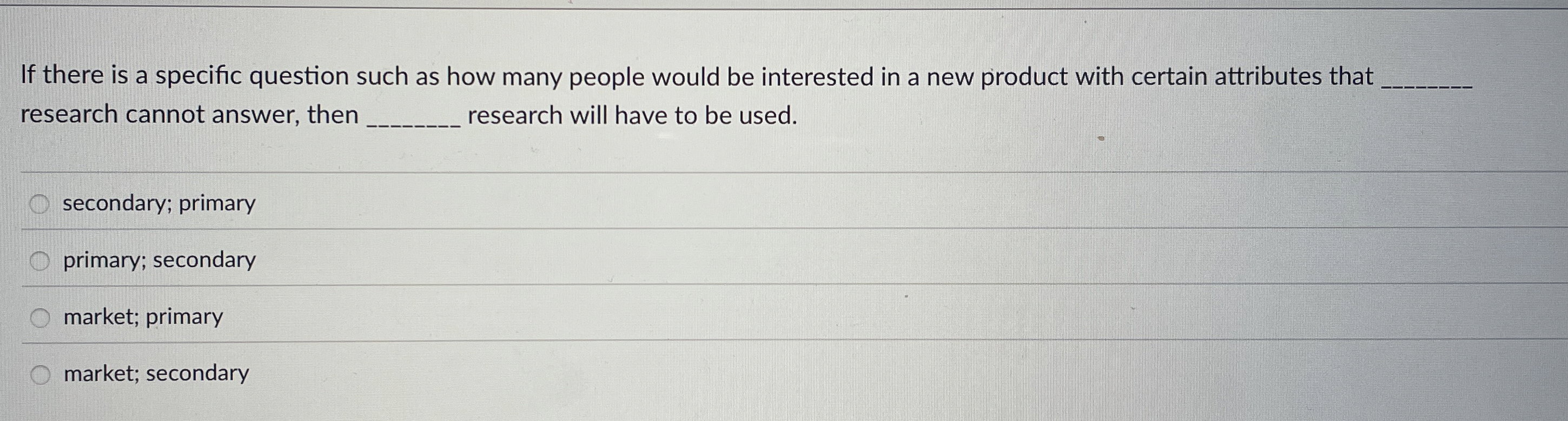  If there is a specific question such as how many people