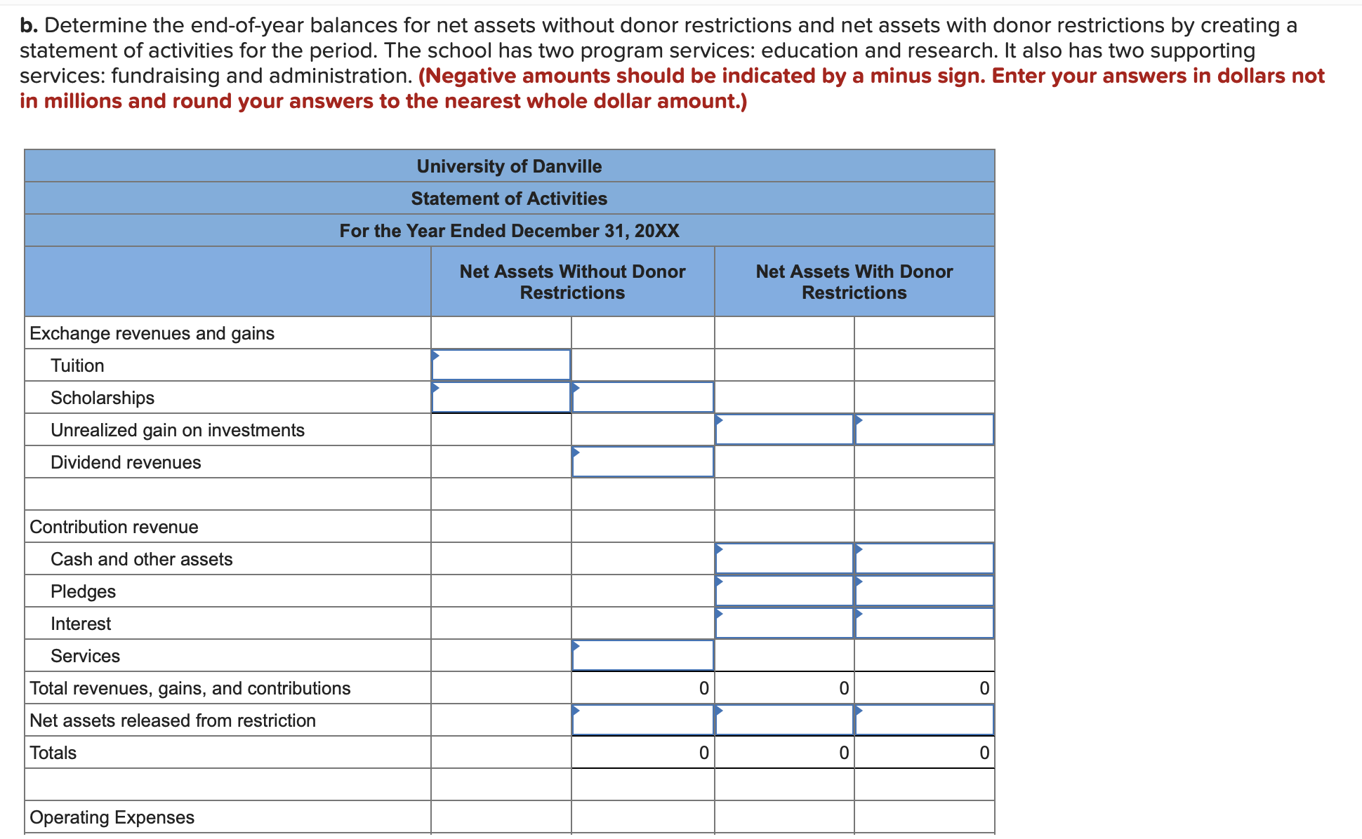 amount must be invested with 70 percent of any subsequent income used