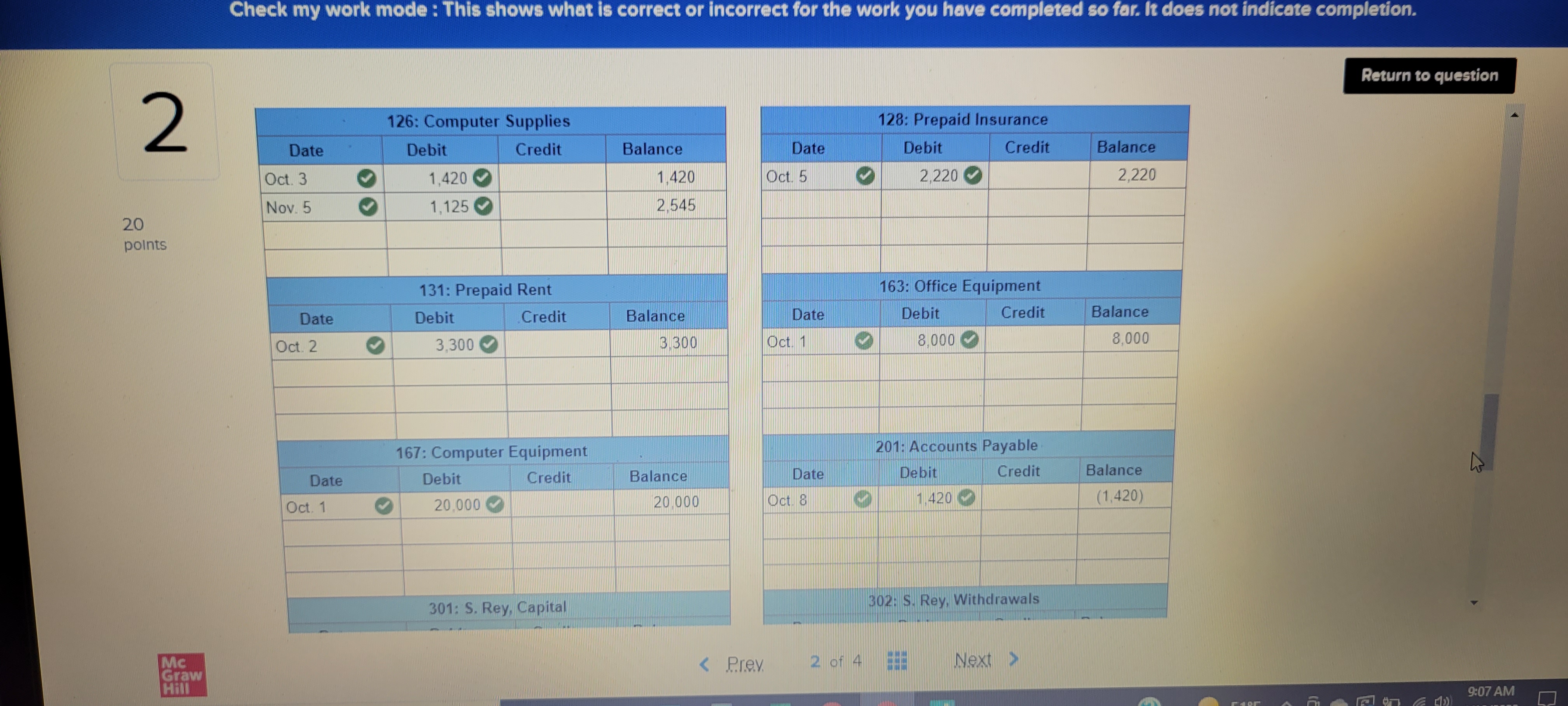 with green check marks. I am missing 1 little thing I think