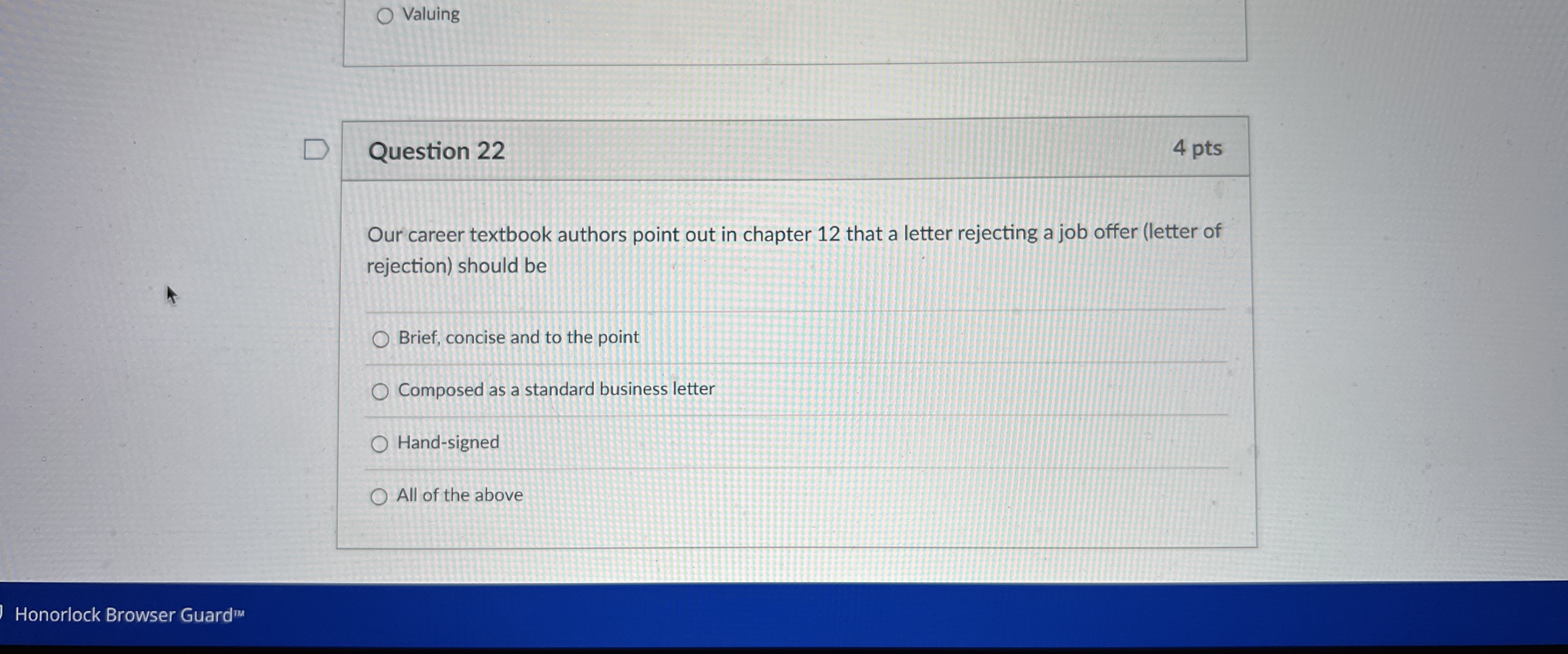  Our career textbook authors point out in chapter 12 that a
