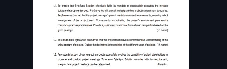  1.1. To ensure that ByteSync Solution effectively fulfils its mandate of