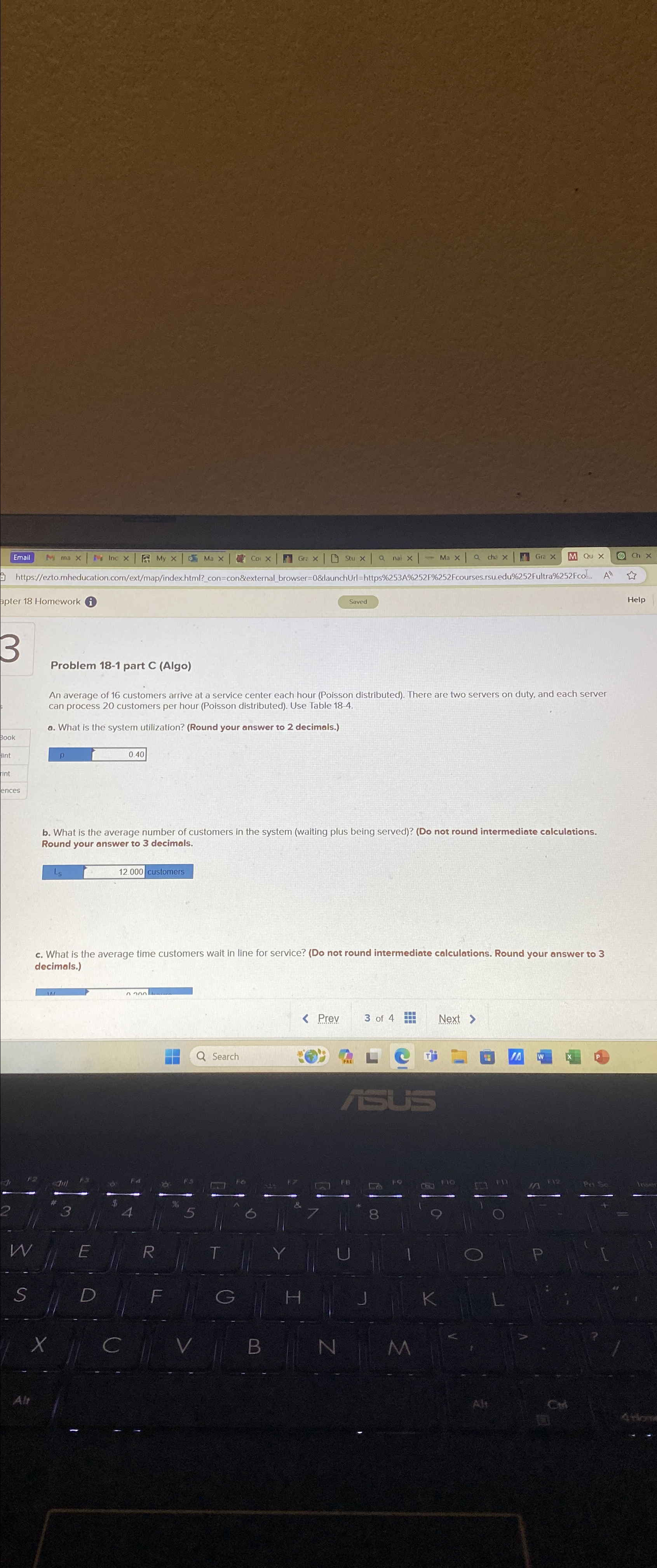  M Qu ( c. Help ppter 18 Homework (i) Saved Help