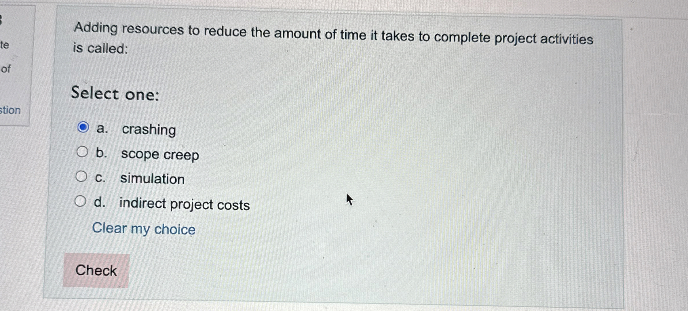  Adding resources to reduce the amount of time it takes to