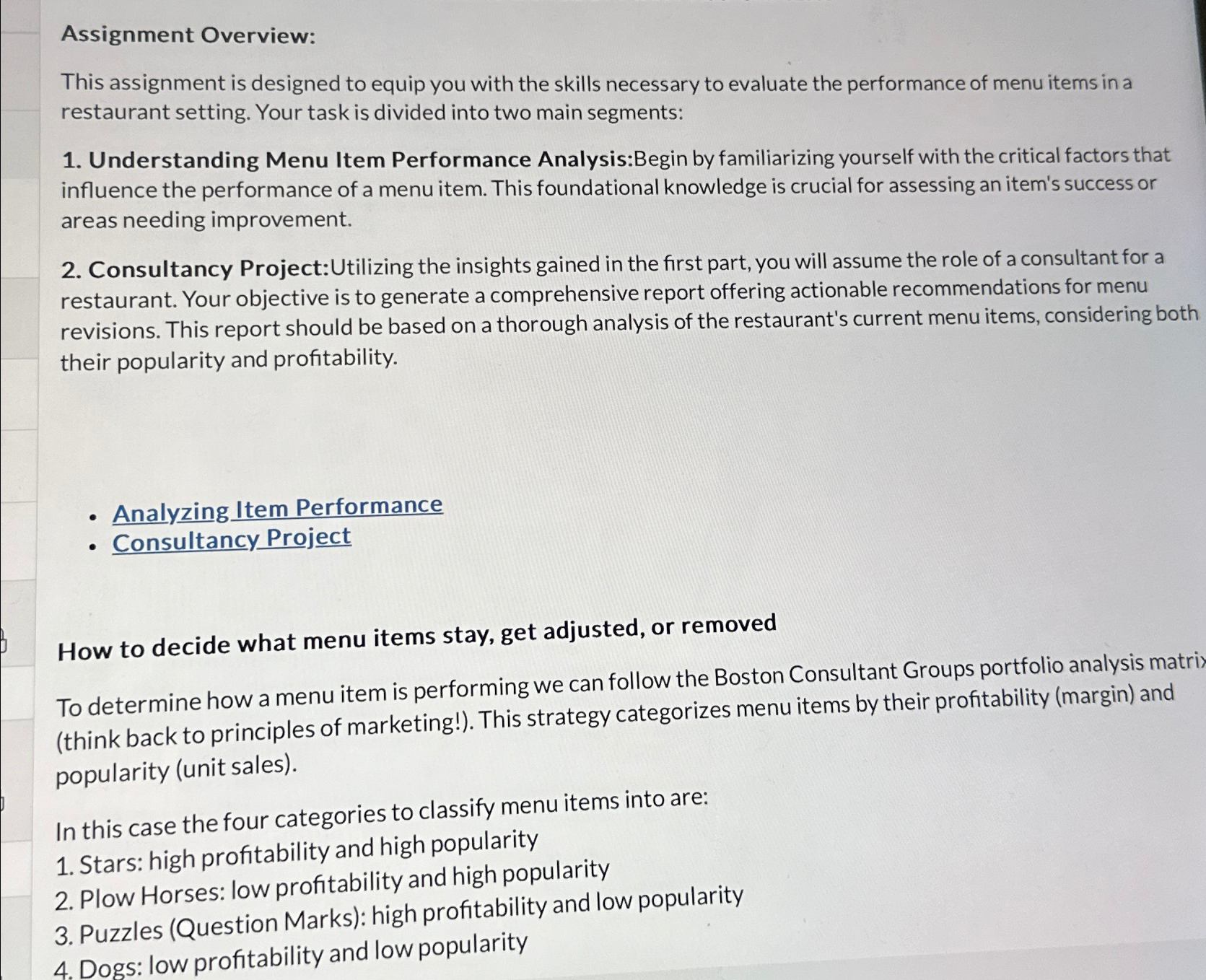  Assignment Overview: This assignment is designed to equip you with the