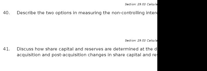  Section: 29.03 Calm-i 41:). Describe the two options in measuring the
