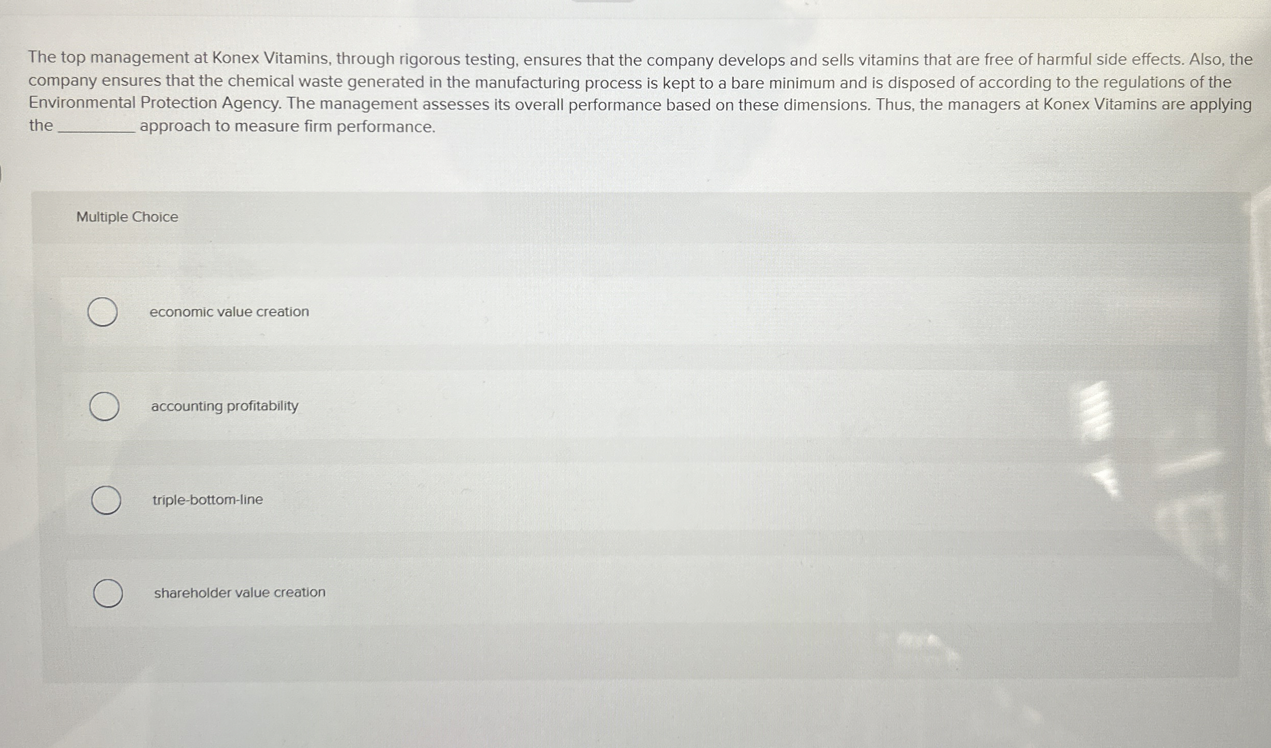  The top management at Konex Vitamins, through rigorous testing, ensures that