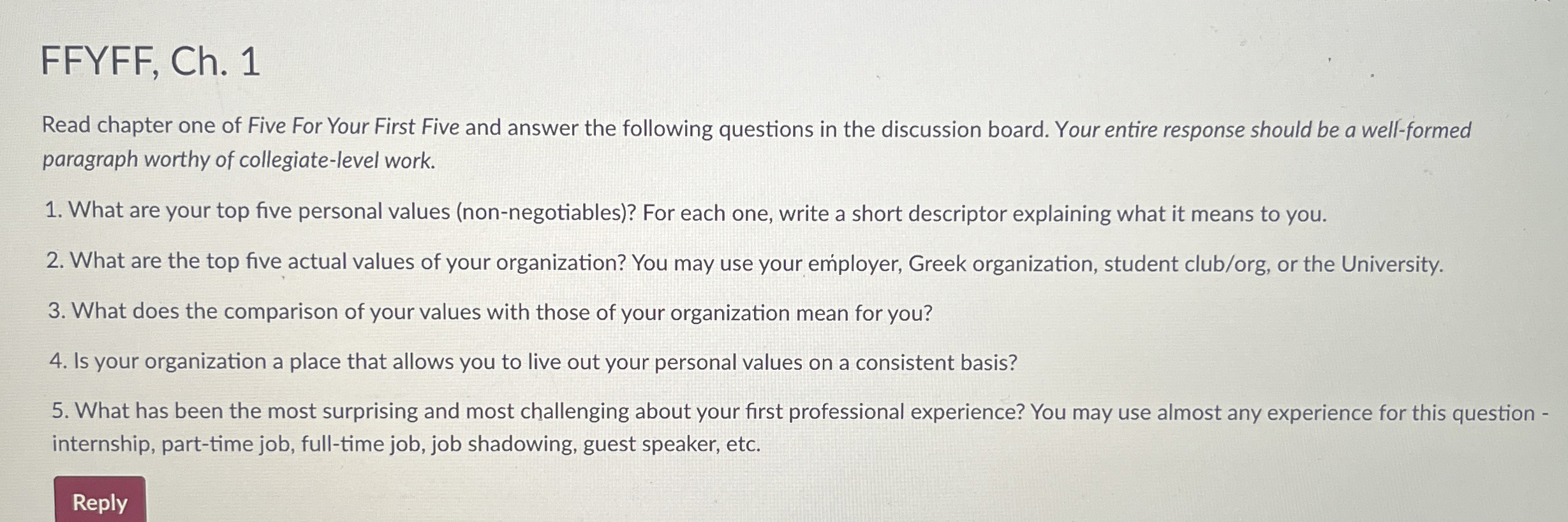  FFYFF, Ch.1 Read chapter one of Five For Your First Five