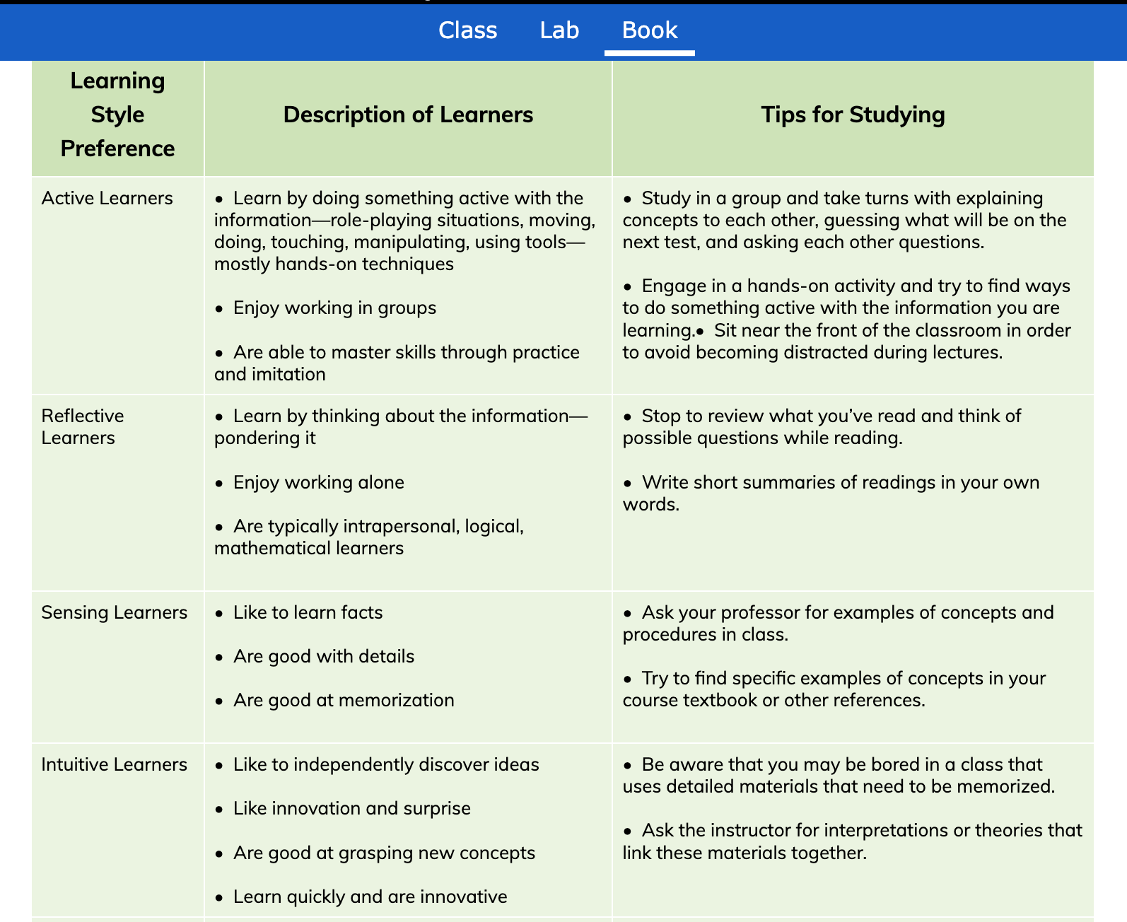  Write a one page reflection paper. Summarize your results from the