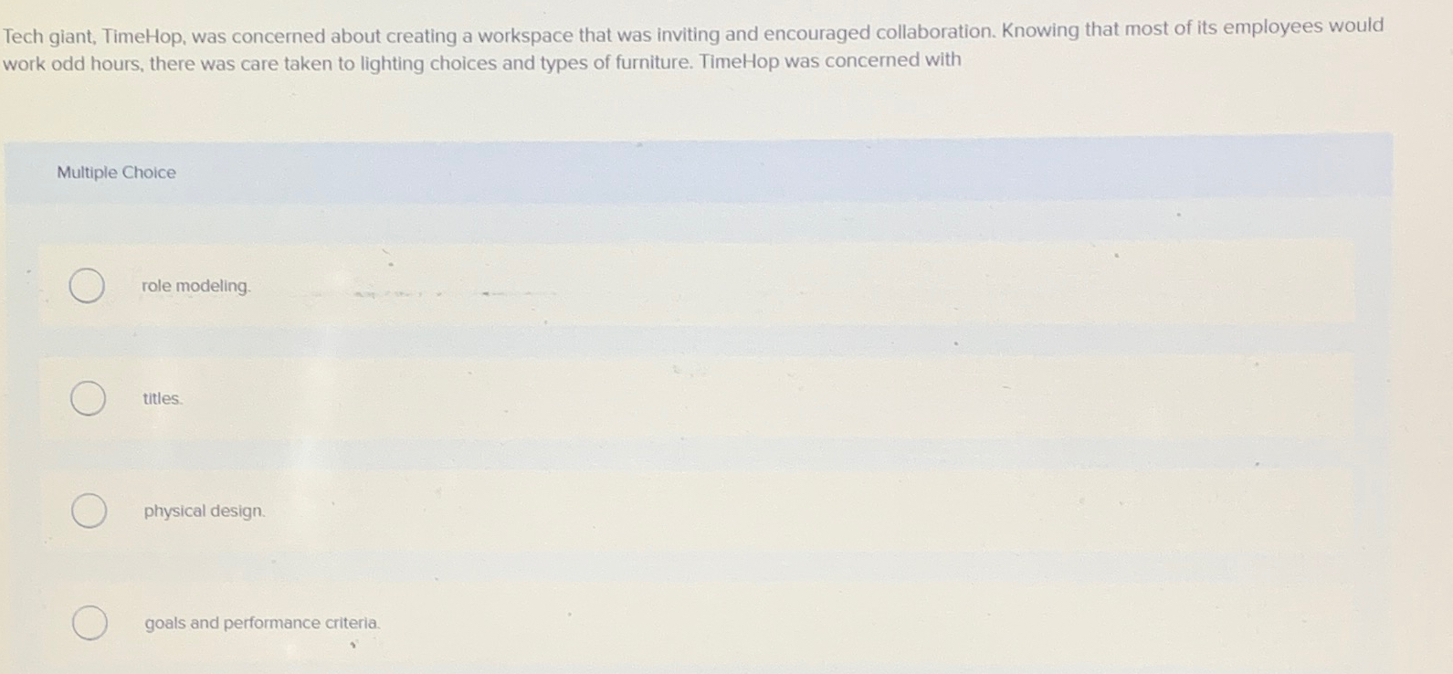  Tech giant, TimeHop, was concerned about creating a workspace that was
