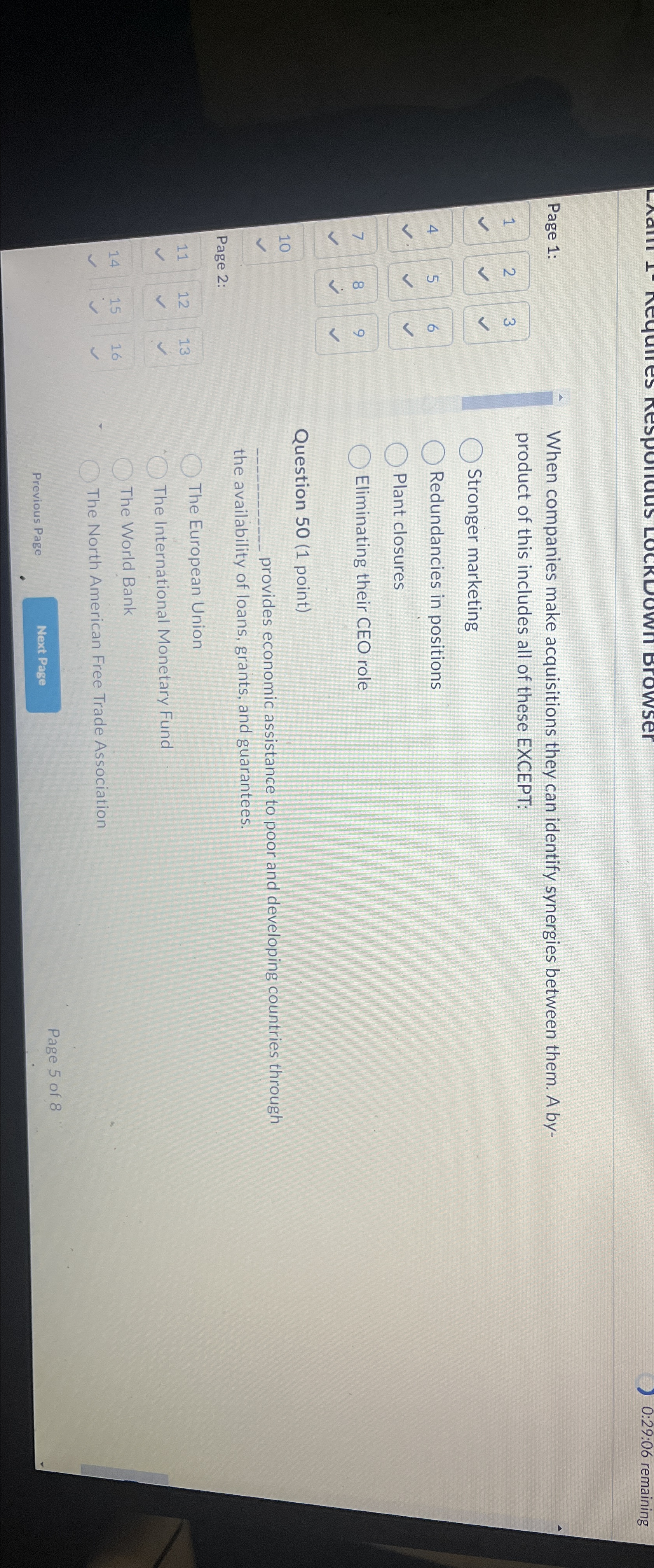  0:29:06 remaining Page 1: 123 4,5,6 789 10 Page 2: 11,12,13