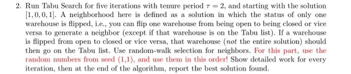 from a set of n potential warehouses, and how to assign m