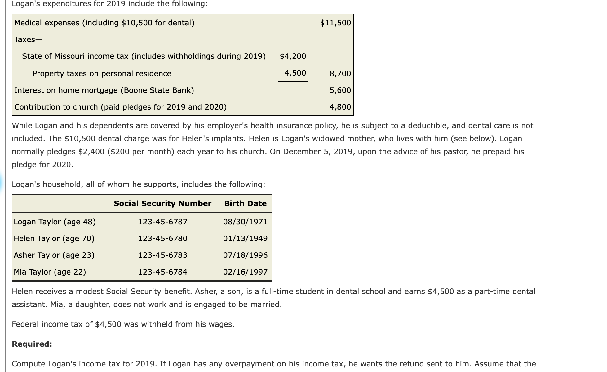 rate Schedules Follow-up Advice and Letter Instructions Note: This problem is for