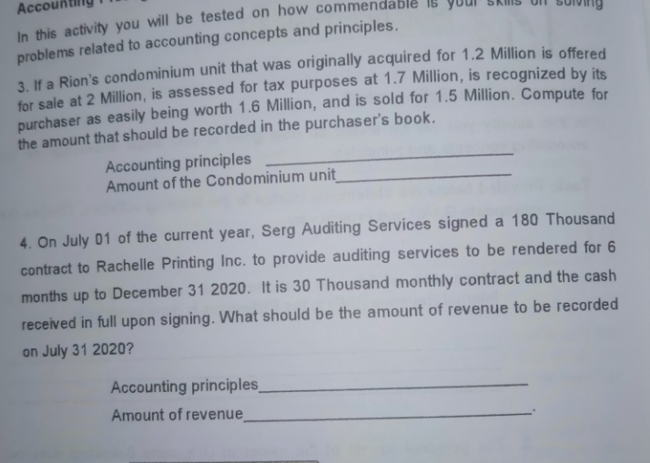 please I need help with solution . Accountinly In this activity you