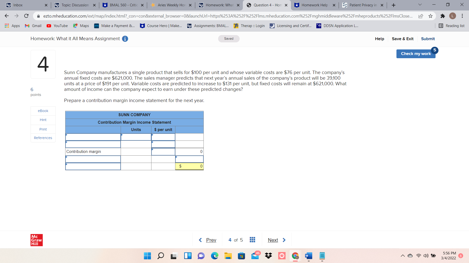 Lu Inbox X Lu Topic: Discussion X BMAL 560 - Critic