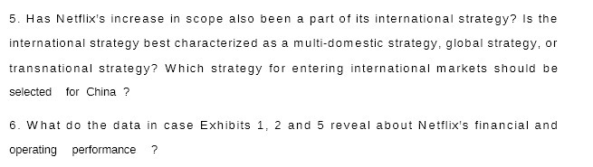  5. Has Netflix's increase in scope also been a part of