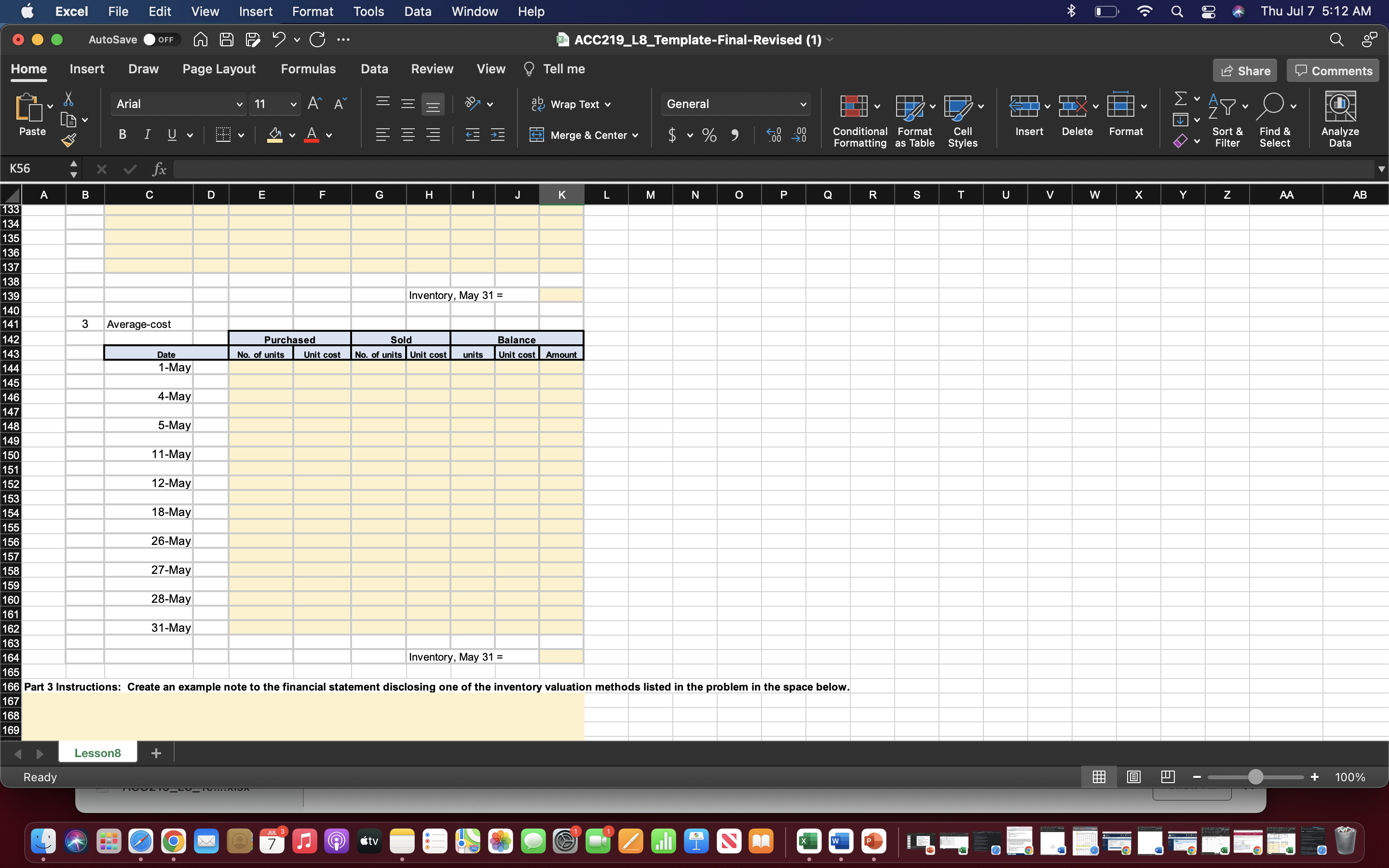 Tell me Share Comments Arial 11 AA 207 ab Wrap Text v