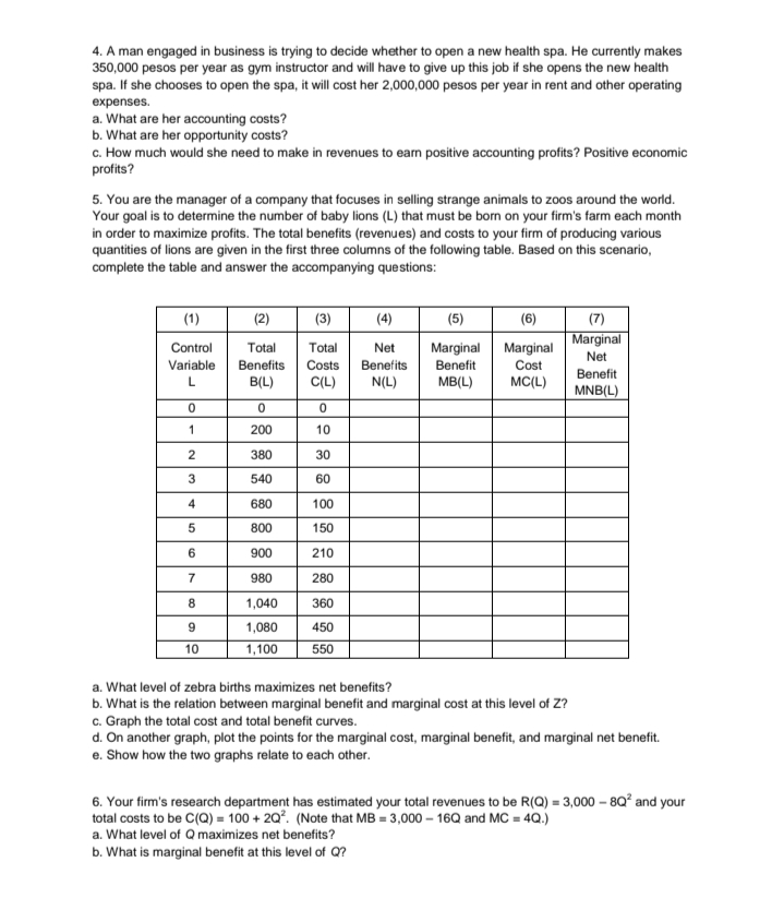 1. You are the Chief Executive Officer (CEO) of a five -