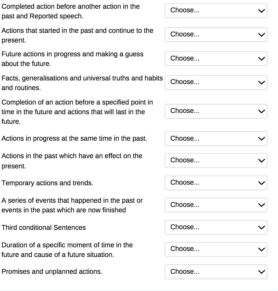  Completed action before another action in the past and Reported speech.