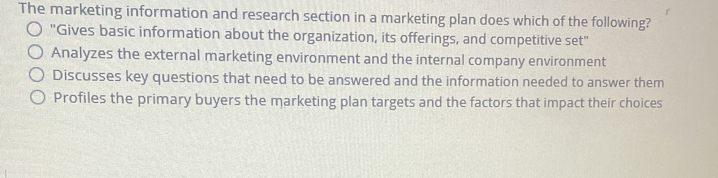  It does not include a slide presentation or other aids. Its