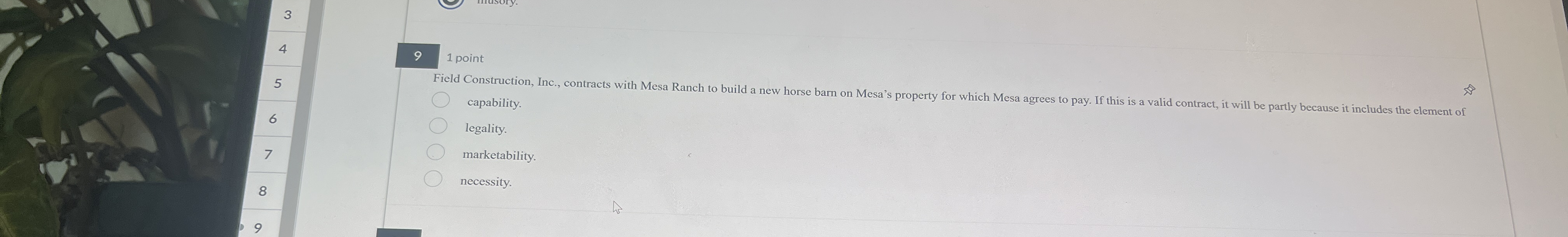  91 point Field Construction, Inc., contracts with Mesa Ranch to build