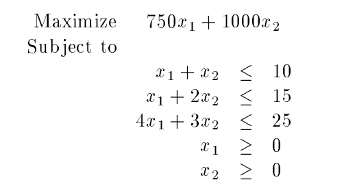  Use the simplex algorithm to solve the problem below, please show