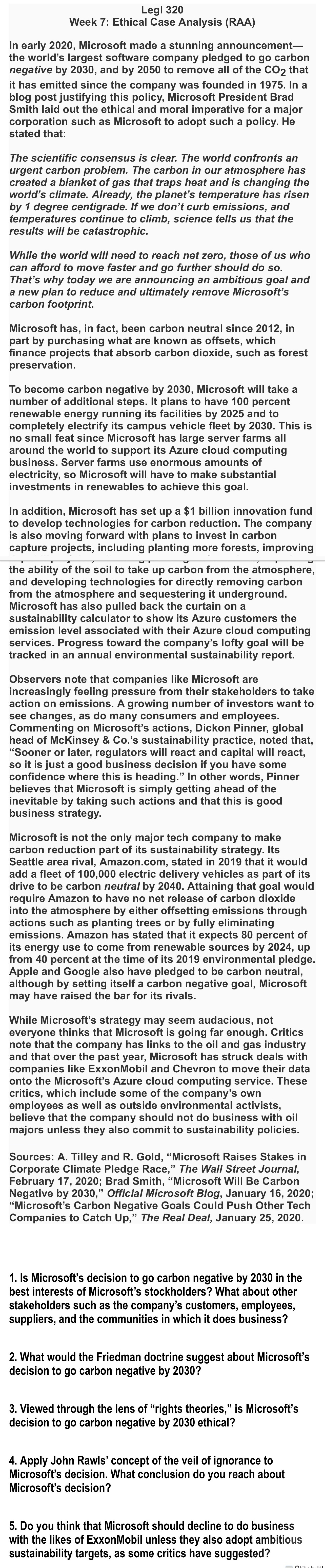  In early 2020, Microsoft made a stunning announcement the world's largest