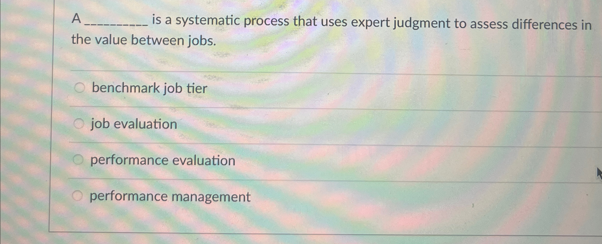  A q, is a systematic process that uses expert judgment to
