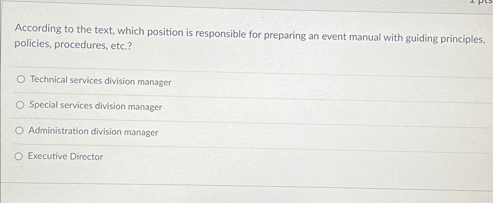  According to the text, which position is responsible for preparing an