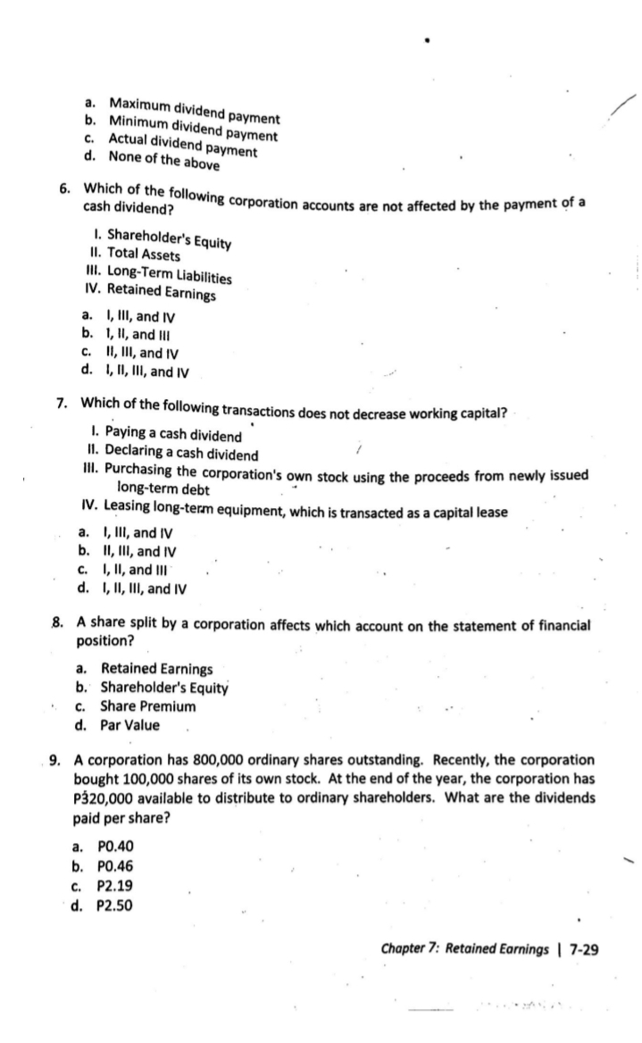 4 only c. 1 and 2 only d. 3 and 4 only