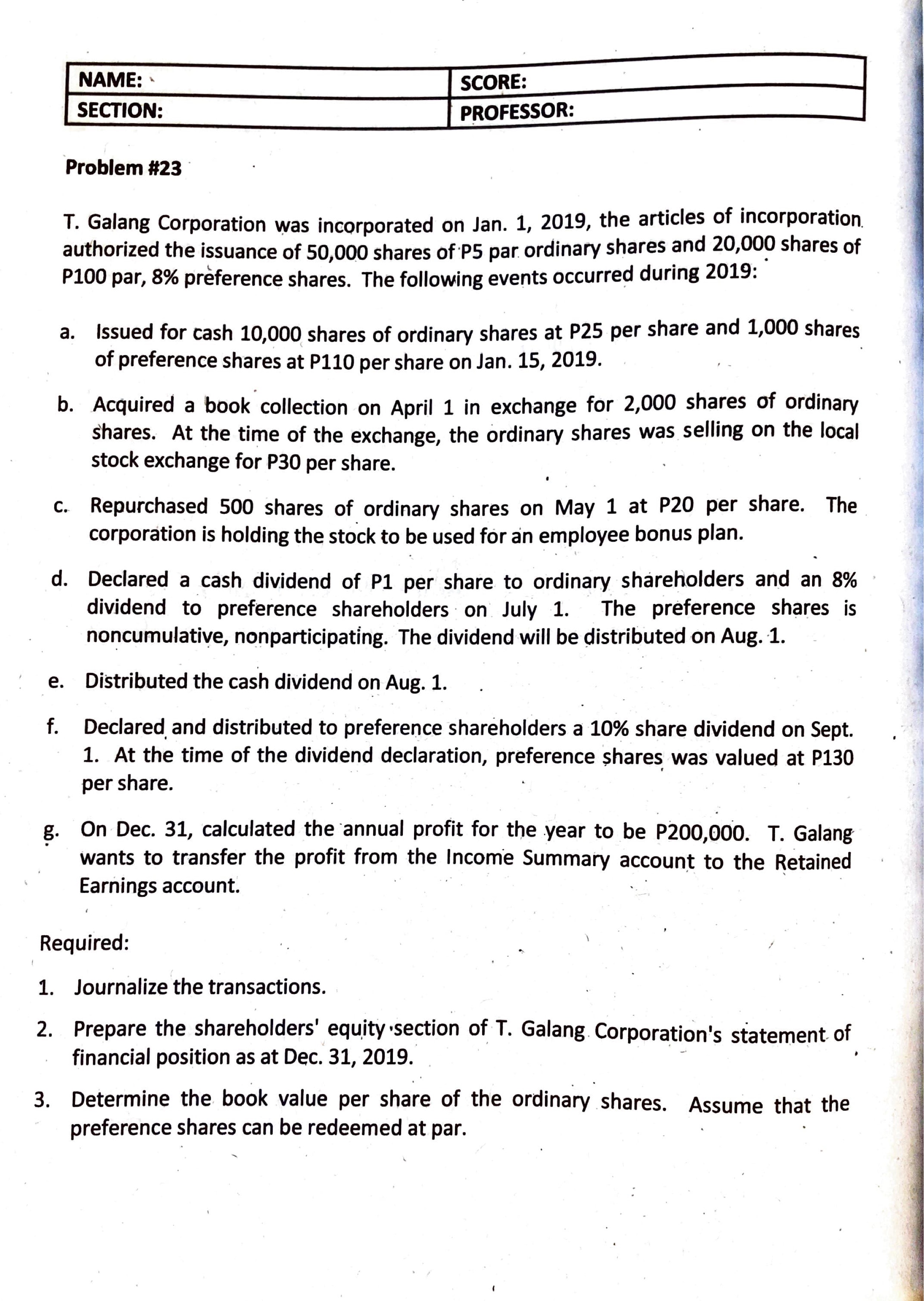 Hi. Please help me to answer this and explain further especially required