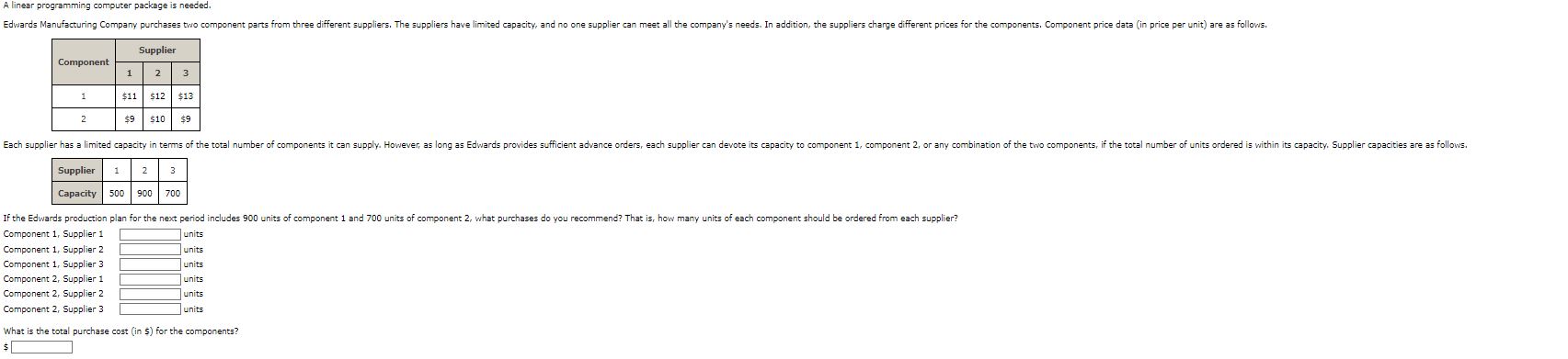  Please answer the questions and show how to answer in excel