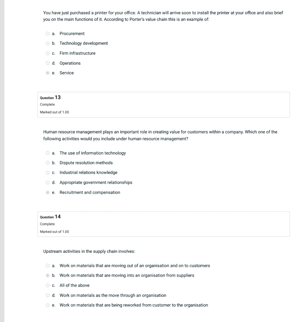  You have just purchased a printer for your office. A technician