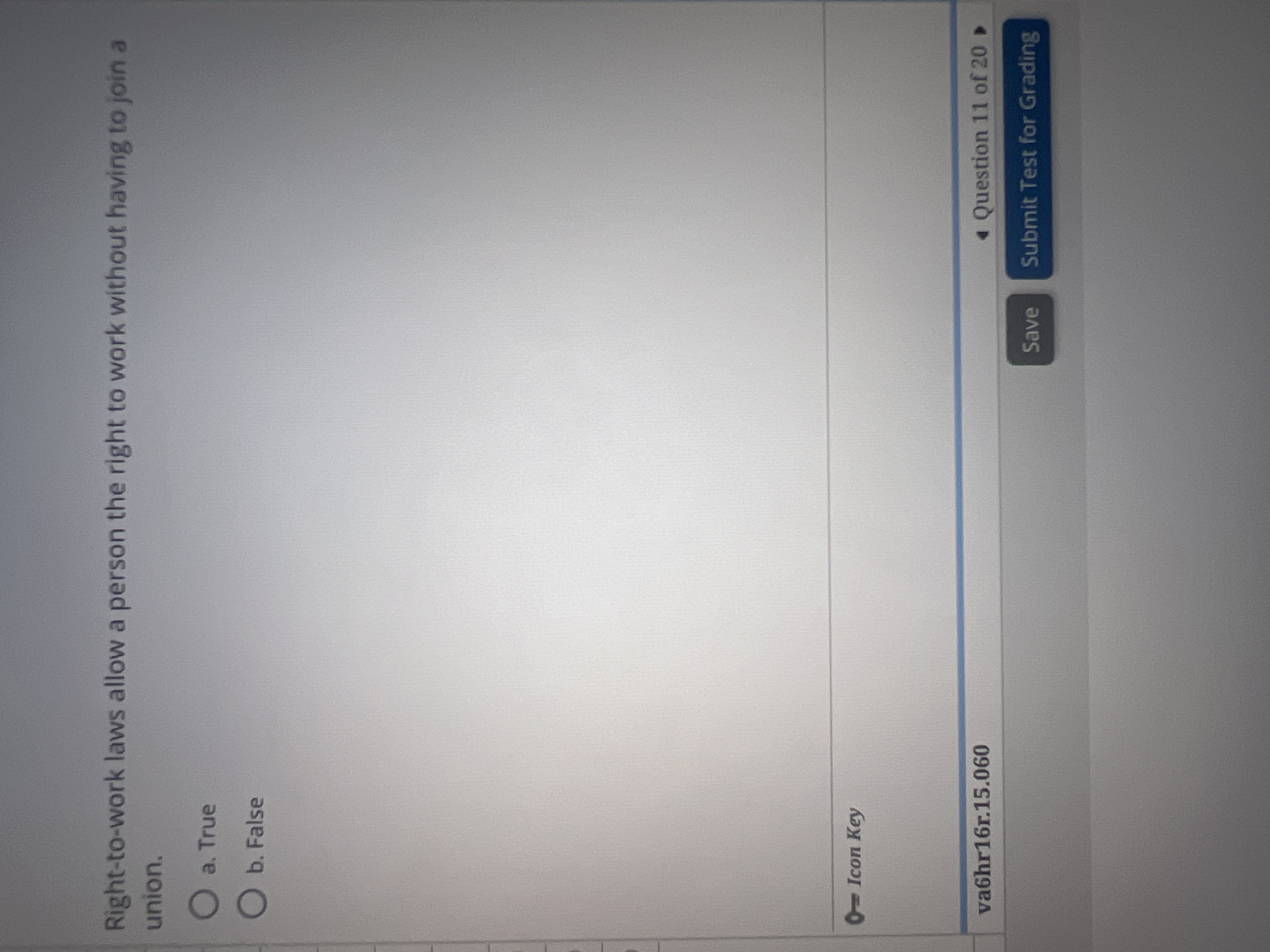  Right-to-work laws allow a person the right to work without having