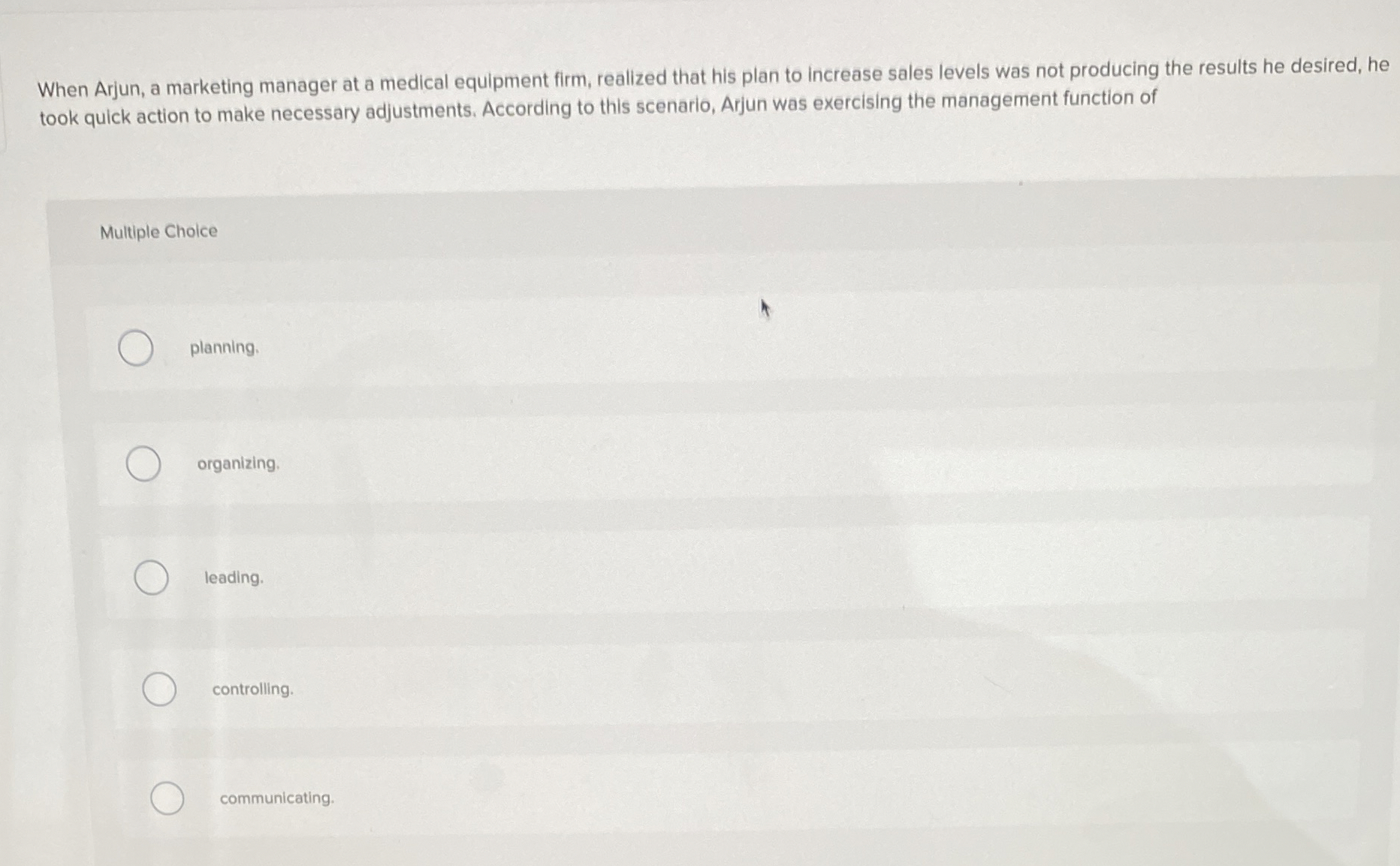  How to solve When Arjun, a marketing manager at a medical