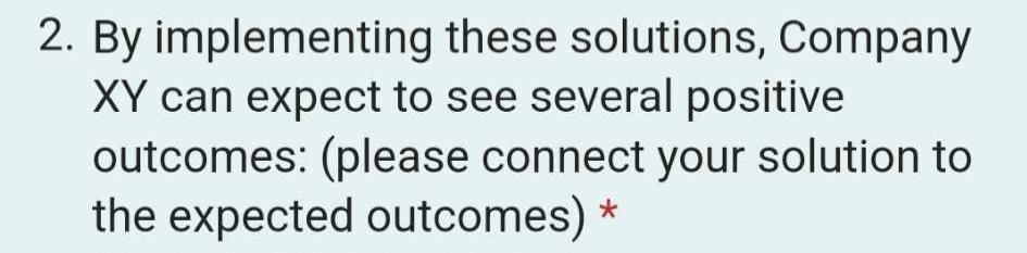  Prncples of Management | Case Study- Solving a problem Case Study: