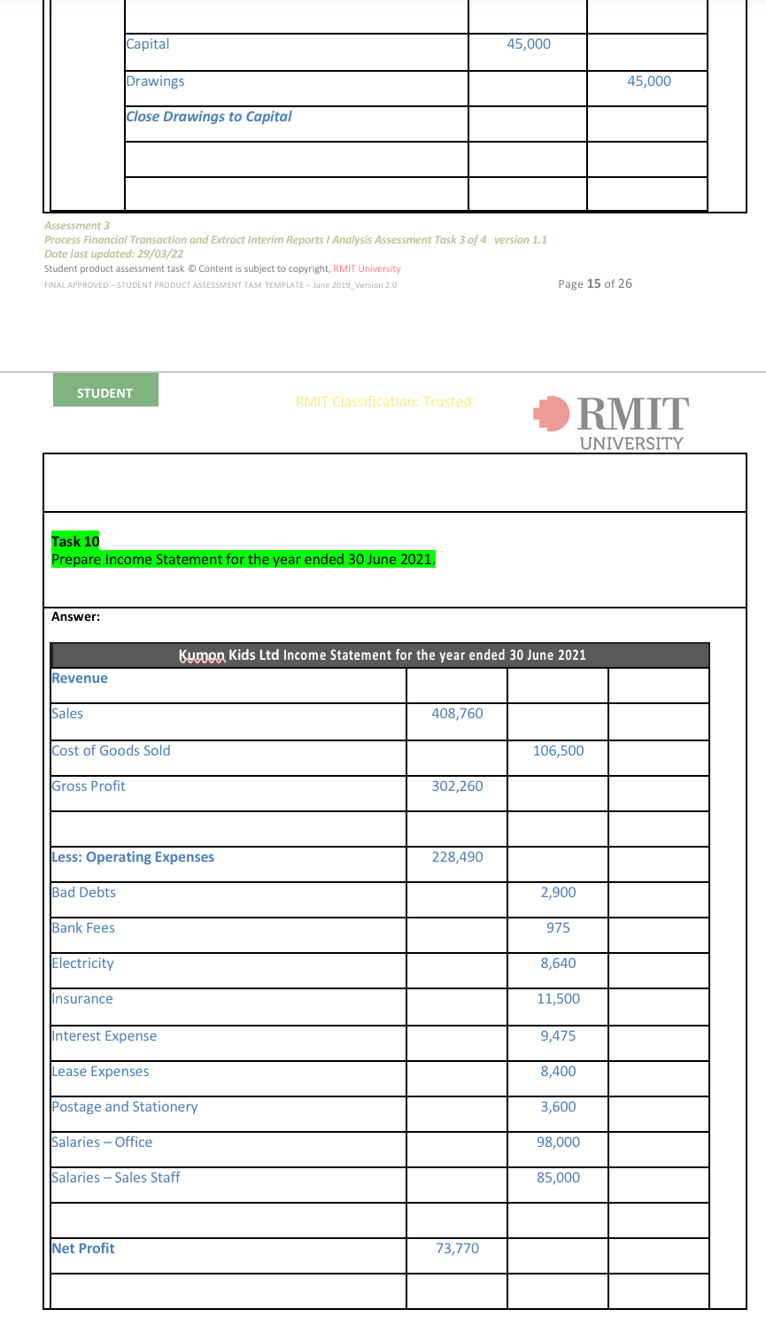 can anyone please let me know if I got both tasks 9