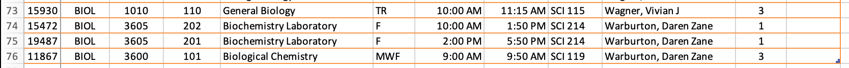 it to the lookup table in the next sheet called "Room Capacity",