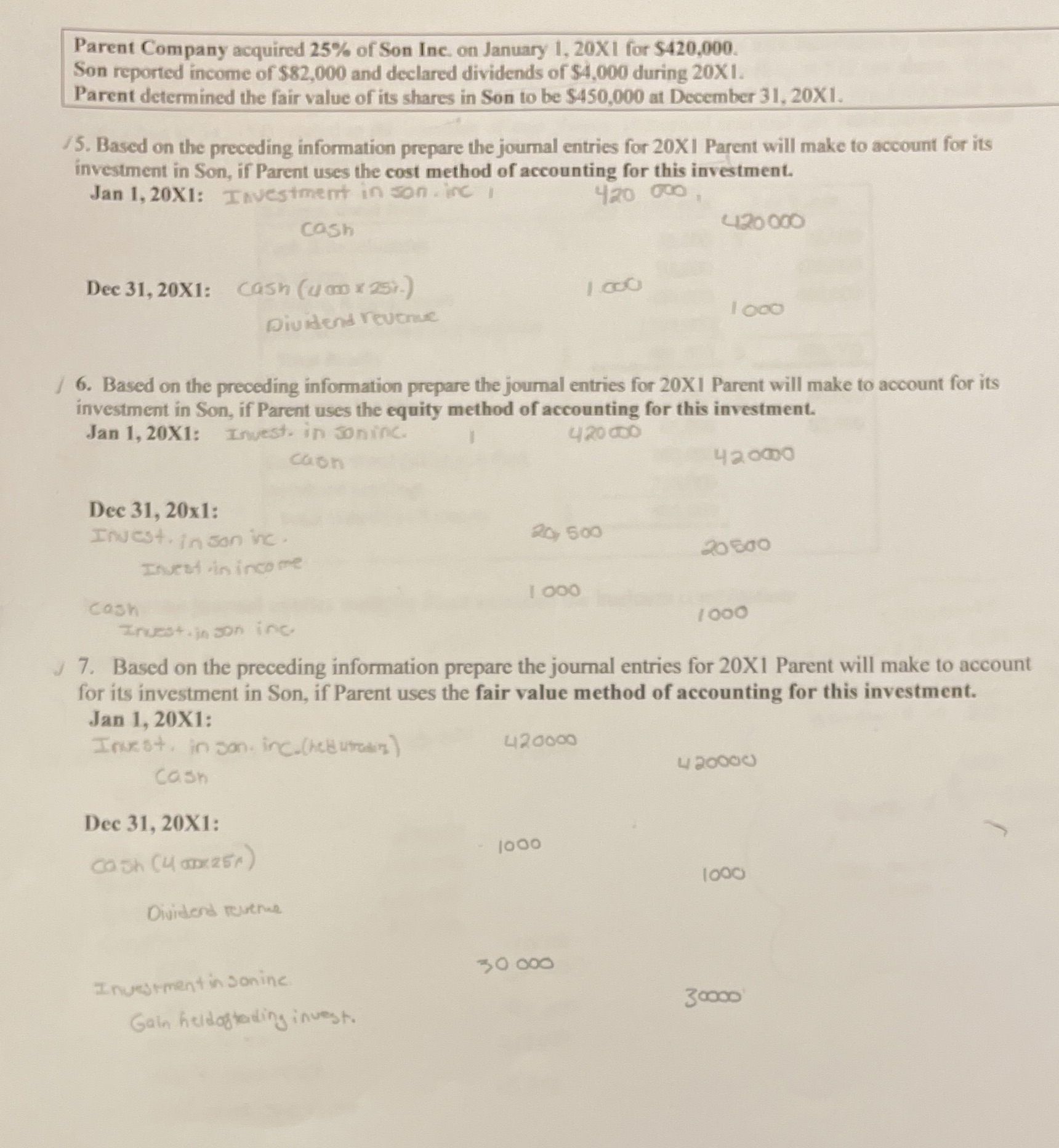 It is all a connecting question I'm just not sure I'm doing