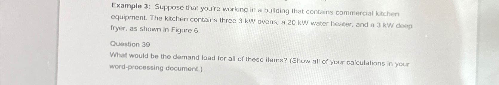  Example 3: Suppose that you're working in a building that contains