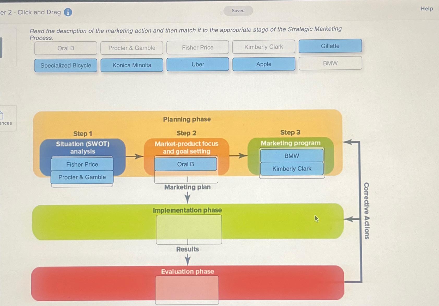  er 2- Click and Drag (i) Help Read the description of