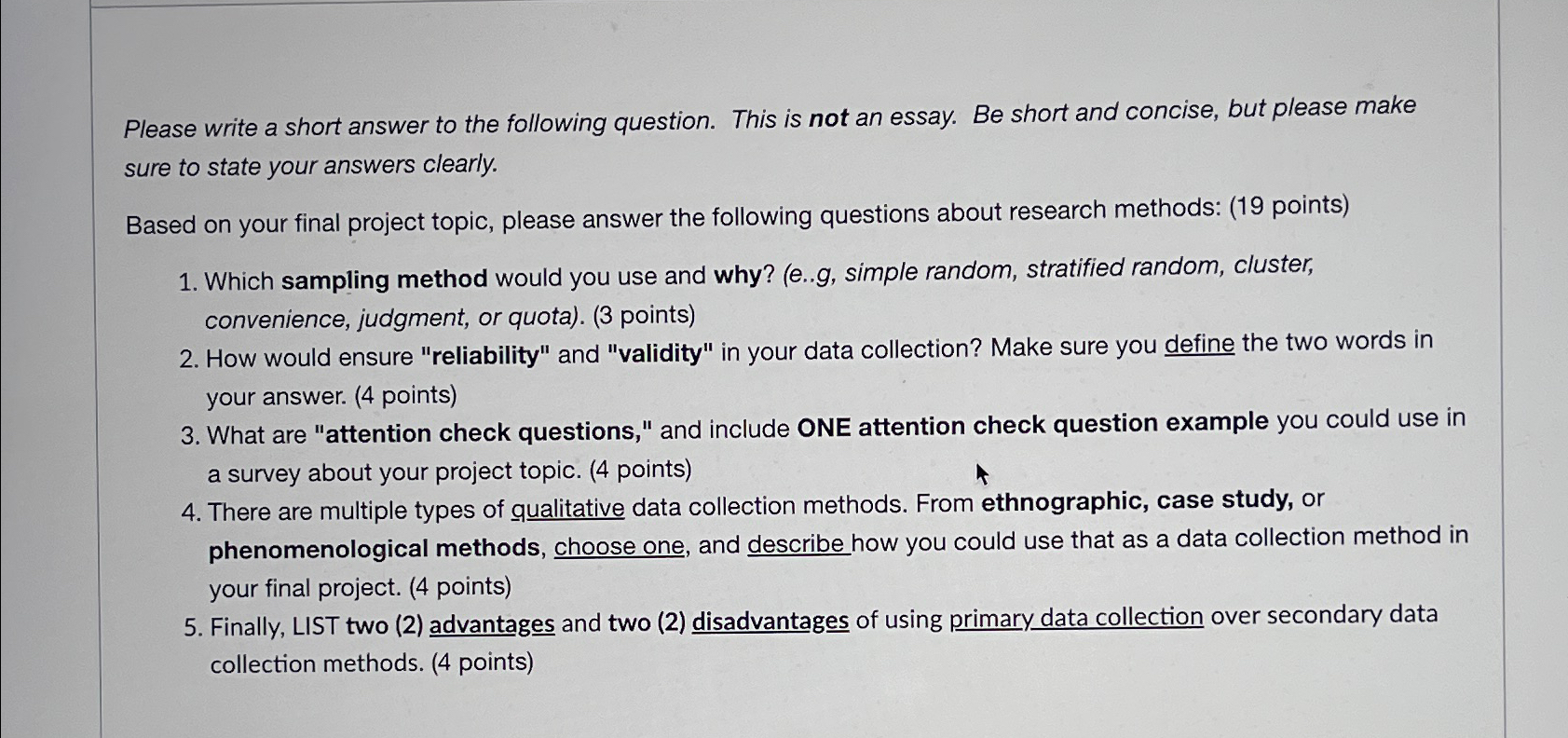  Please write a short answer to the following question. This is