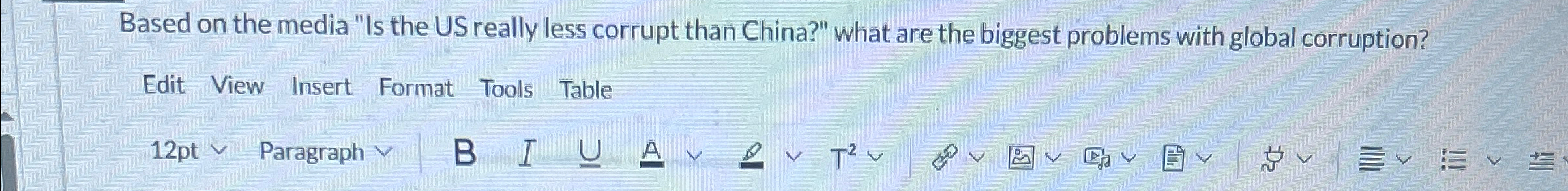  Based on the media "Is the US really less corrupt than