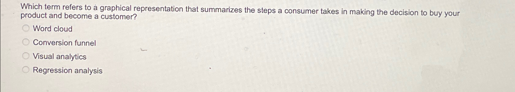  Which term refers to a graphical representation that summarizes the steps