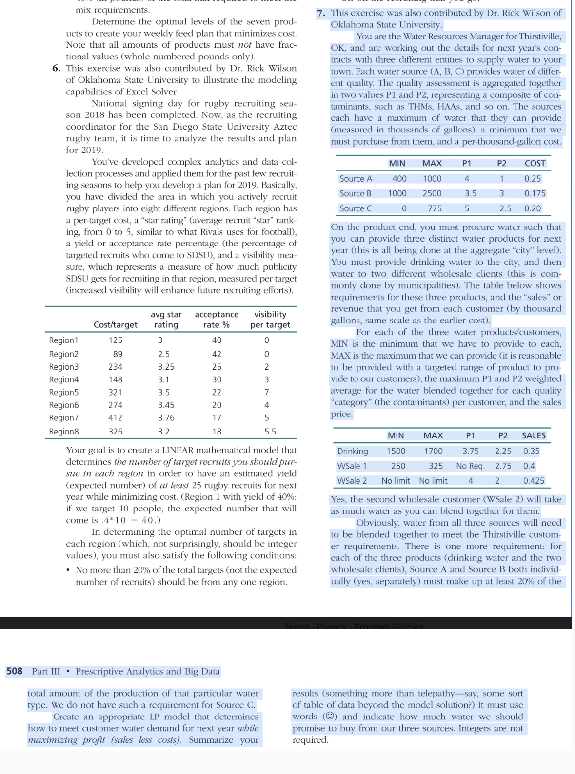  Please solve the highlighted exercise using excel. Explain and show excel