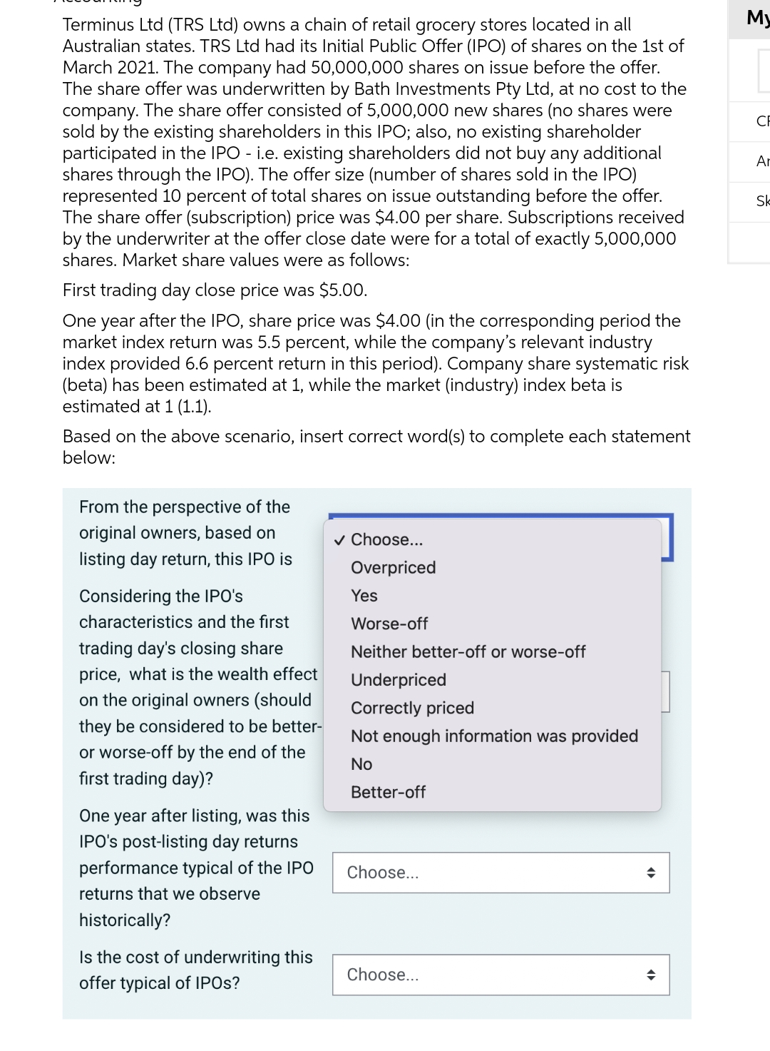  . \"u...\" n... "J Terminus Ltd (TRS Ltd) owns a chain