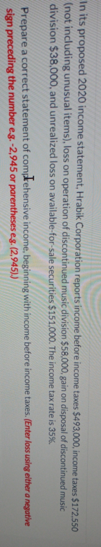 I am having trouble finding the solution to this problem. In its