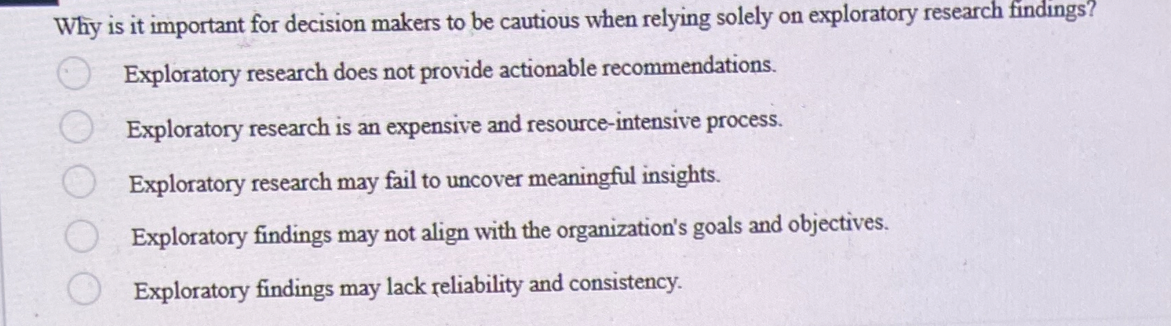  Why is it important for decision makers to be cautious when