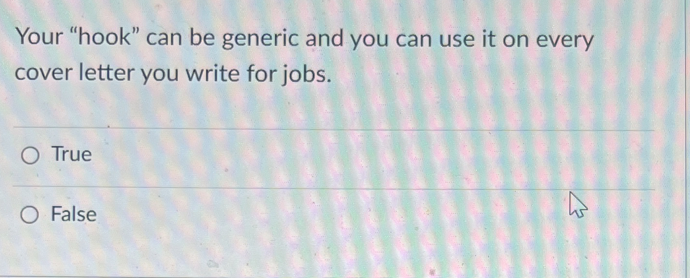  Your "hook" can be generic and you can use it on