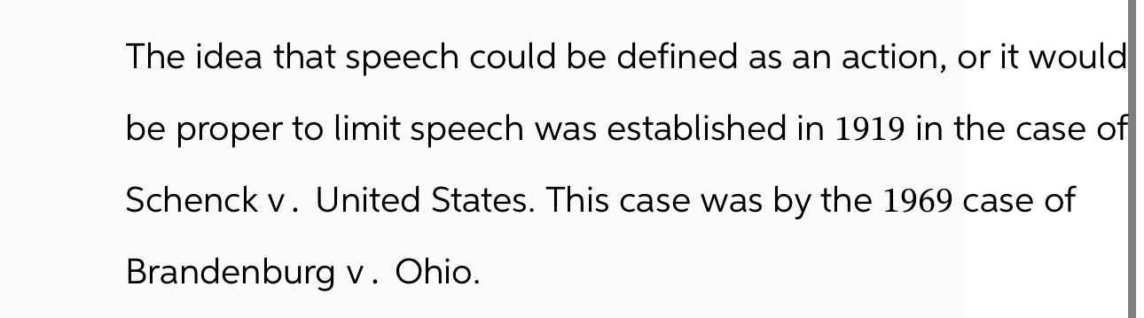  The idea that speech could be defined as an action, or